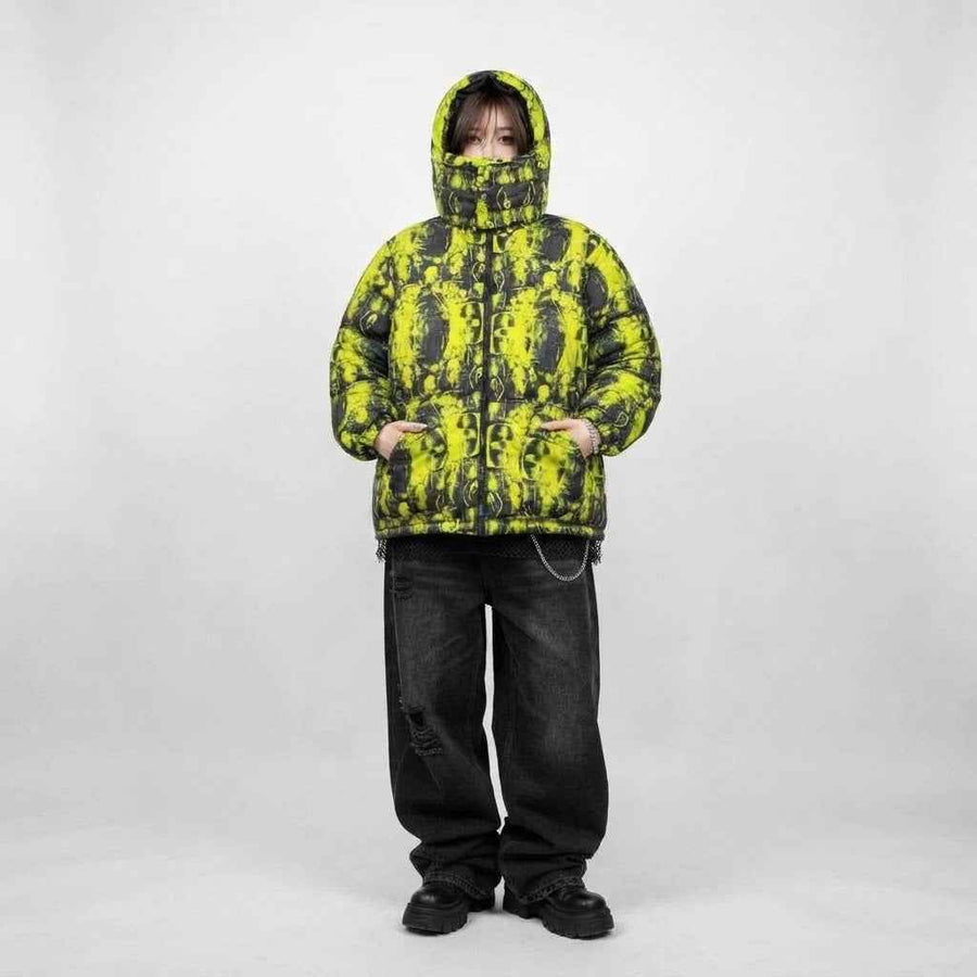 Women’s Halloween Puffer Jacket | Premium Quilted Jacket for Halloween