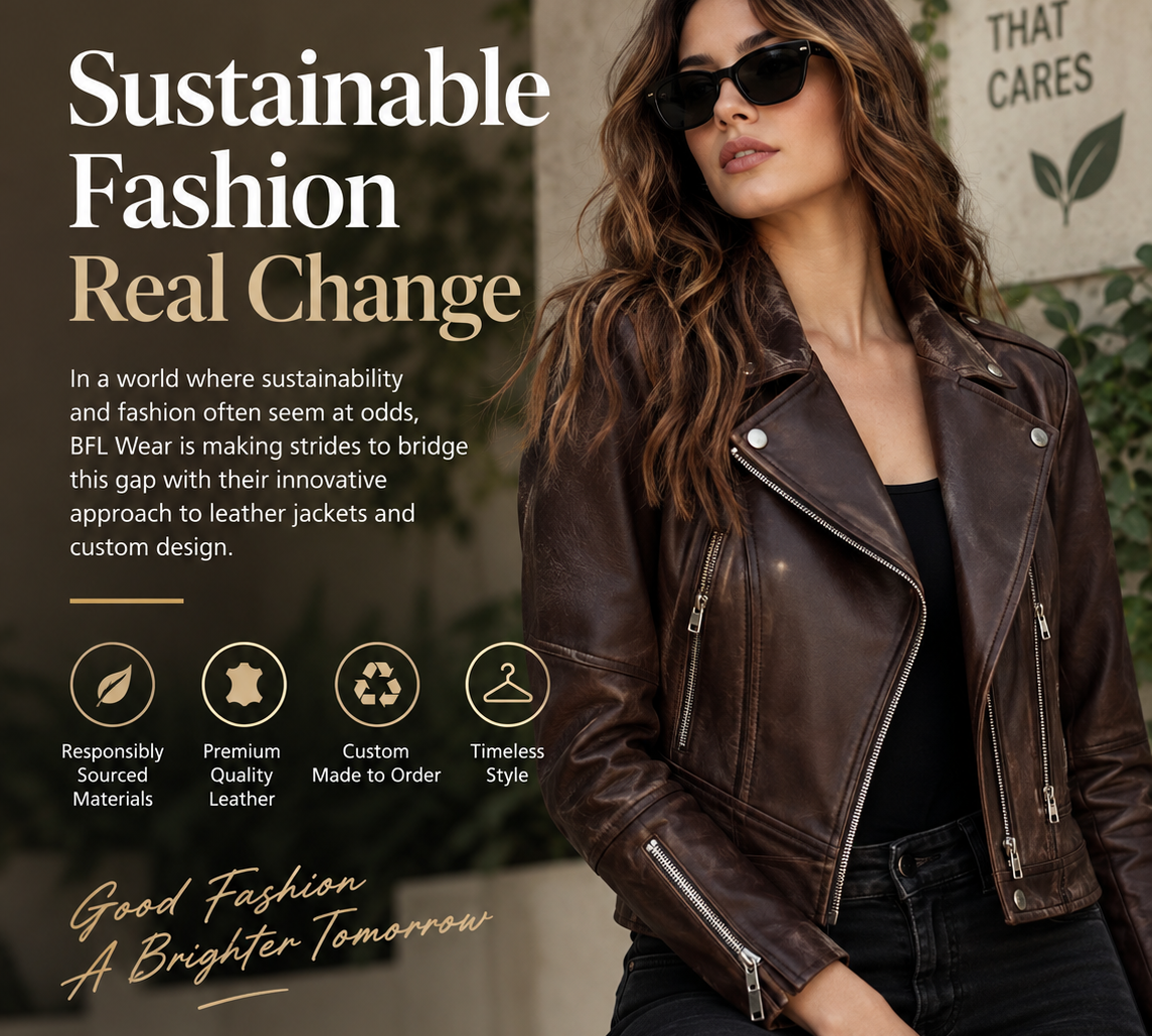 Exploring the Sustainable Side of Bfl Wear Leather Jackets and Custom Design BFL