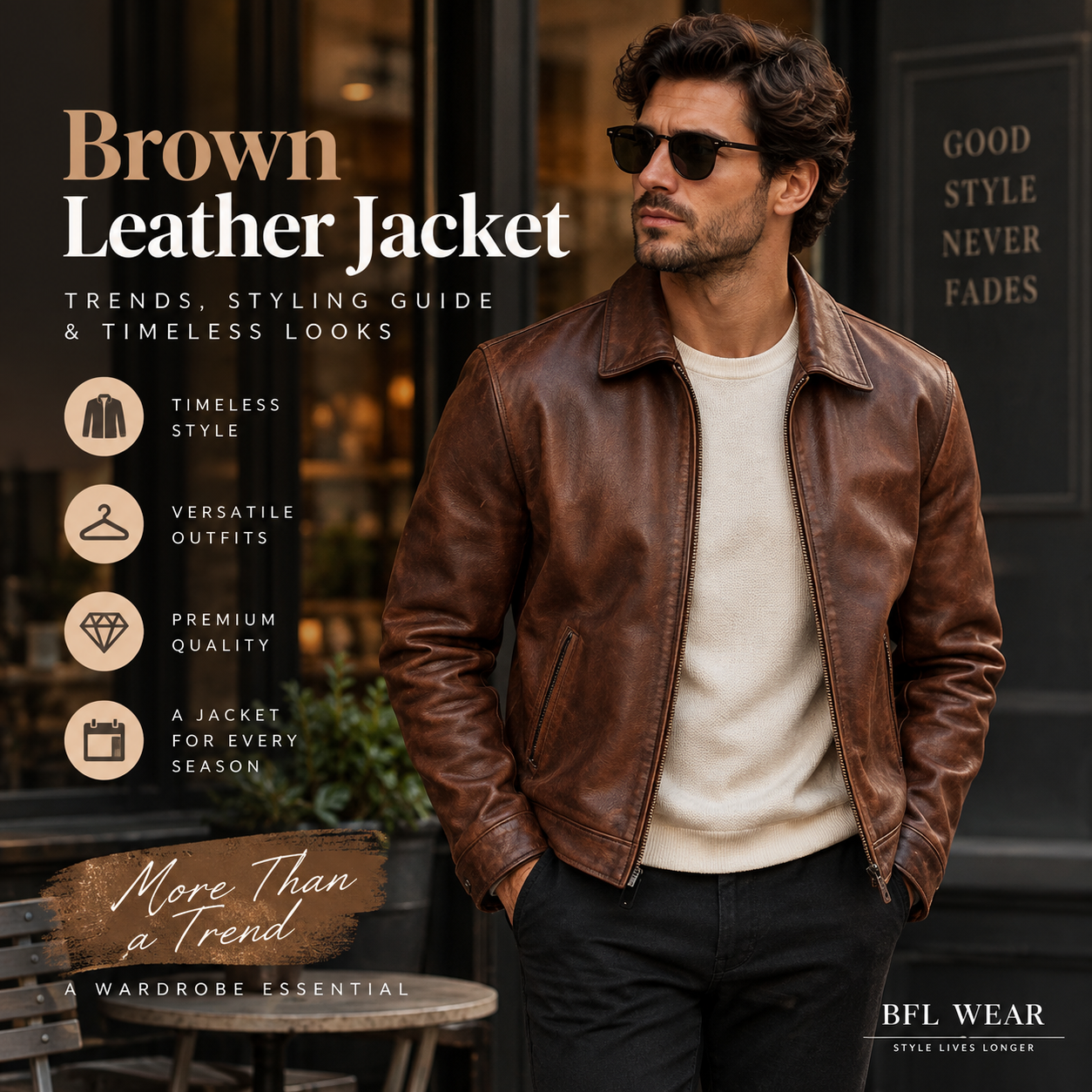 Brown Leather Jacket Trends: Why It Still Matters BFL