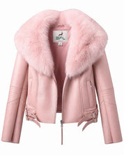 BFL Blush Luxe Fur Collar Jacket – Women’s Premium Winter Jacket