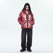 Women’s Halloween Puffer Jacket | Premium Quilted  Jacket for Halloween