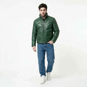 Men’s Technical Panelled Puffer Jacket | Stylish Premium Winter Jacket