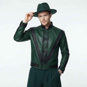 Men’s Faux Leather Party Jacket | Premium Leather Jacket