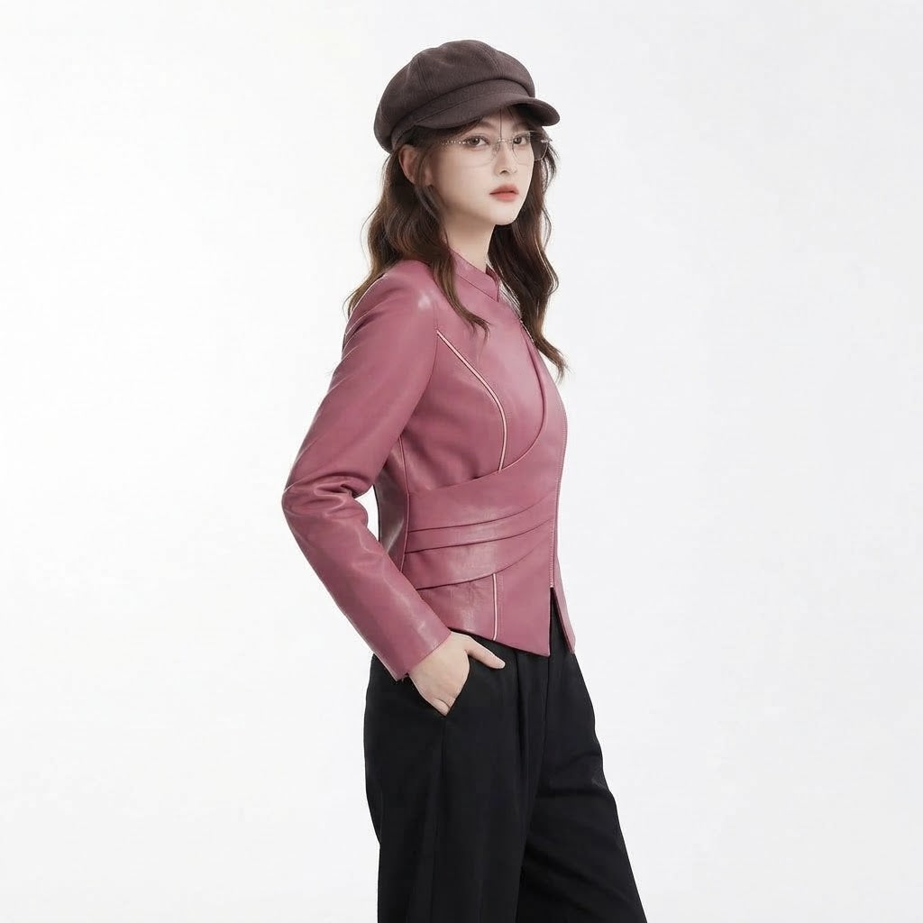 Women’s Party Leather Jacket | Premium Genuine Leather Jacket