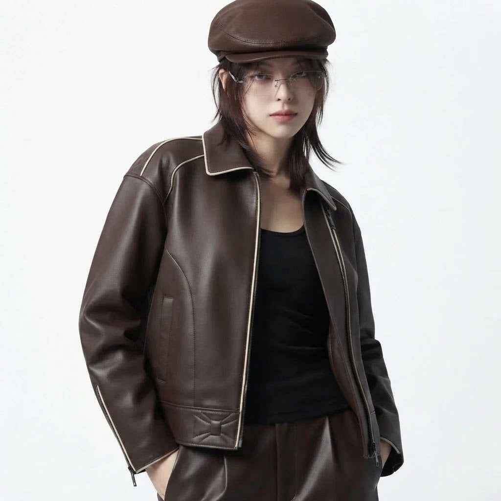 Women’s Luxe Gift Leather Jacket | Premium Genuine Leather Gift Jacket