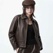 Women’s Luxe Gift Leather Jacket | Premium Genuine Leather Gift Jacket