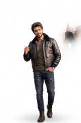 BFL Heritage Aviator Jacket – Men’s Leather Flight Jacket