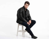 BFL Biker-Lederjacke für Herren – Premium-Motorradjacke