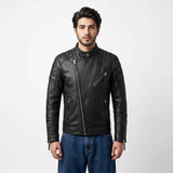 Asymmetric Moto Leather Jacket | Women’s Stylish Biker Jacket