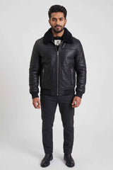 BFL Striker Jacke – Premium Herren Lederjacke