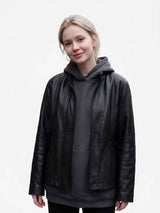 BFL Mayfair Women’s Genuine Sheep Leather Sculpted Jacket