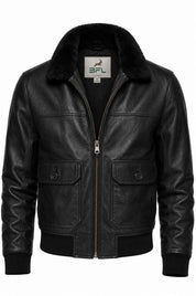 BFL Heritage Aviator Jacket – Men’s Leather Flight Jacket