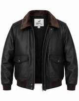 BFL Airman Leather Bomber Jacket