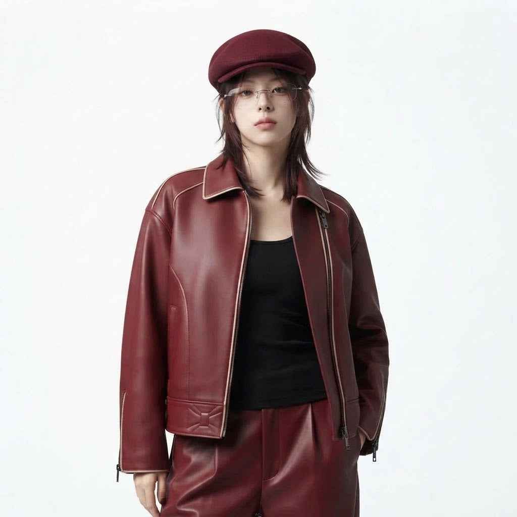 Women’s Luxe Gift Leather Jacket | Premium Genuine Leather Gift Jacket