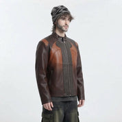 Men’s Game Day Leather Jacket | Premium Genuine Leather Jacket