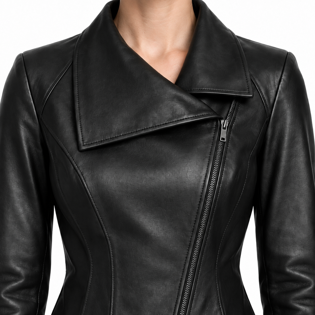 Asymmetric zip detail