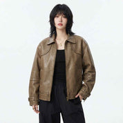 Women’s Heritage Vintage Leather Jacket | Premium Genuine Leather Jacket