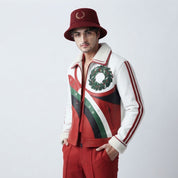 Men’s Christmas Racing Leather Jacket | Premium Genuine Leather