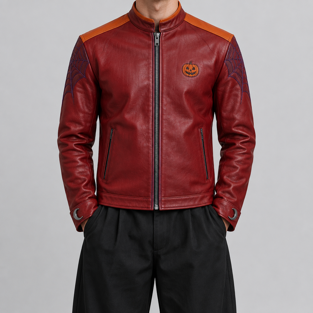 Blood red jacket concept
