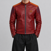Blood red jacket concept