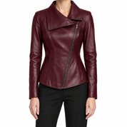 Burgundy front view