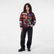 Women’s Halloween Puffer Jacket | Premium Quilted  Jacket for Halloween