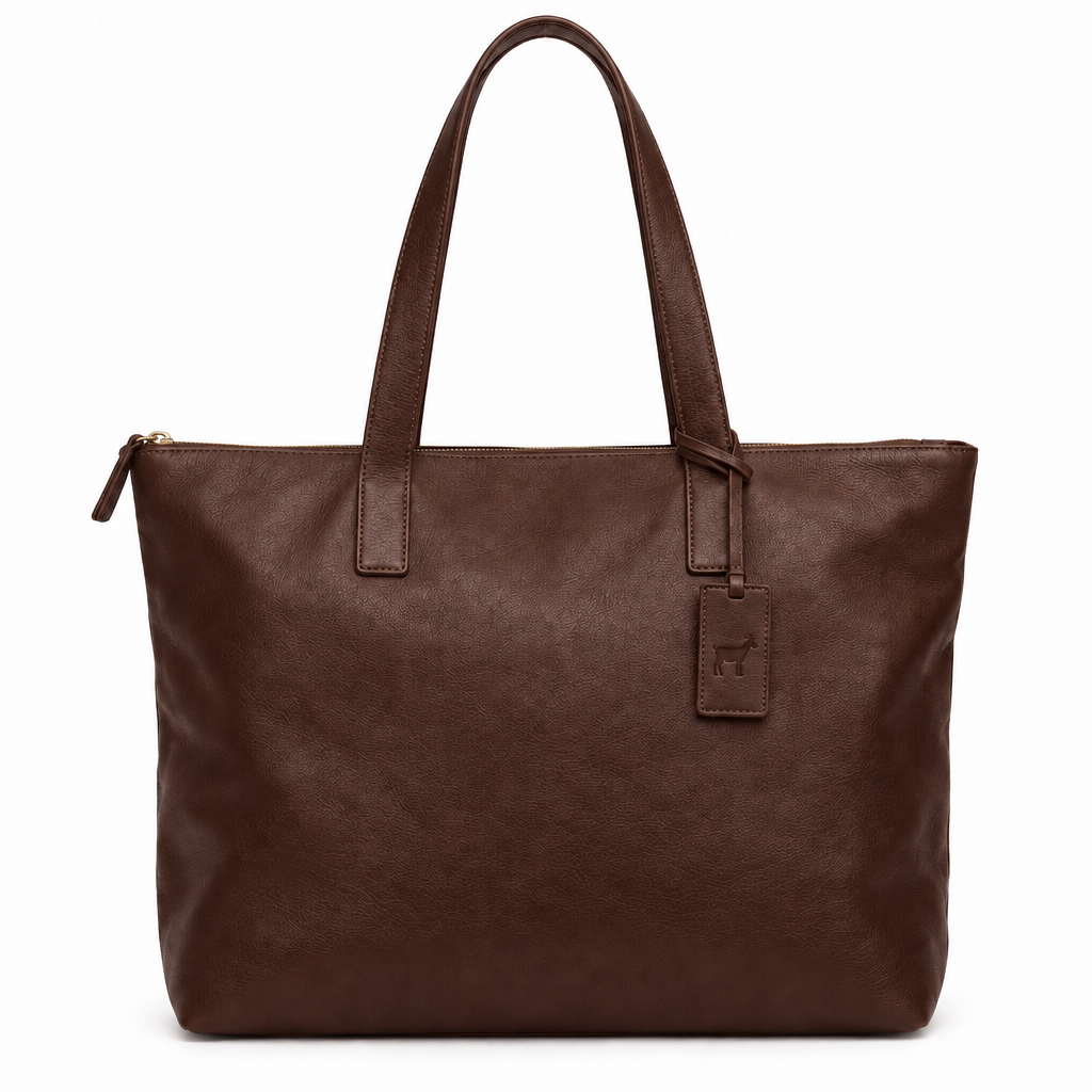 Chocolate Brown tote variation