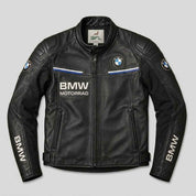 BMW Leather Jacket for Men | Pure Leather Motorcycle Racing Jacket | BFL Wear