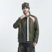 Men’s Game Day Leather Jacket | Premium Genuine Leather Jacket