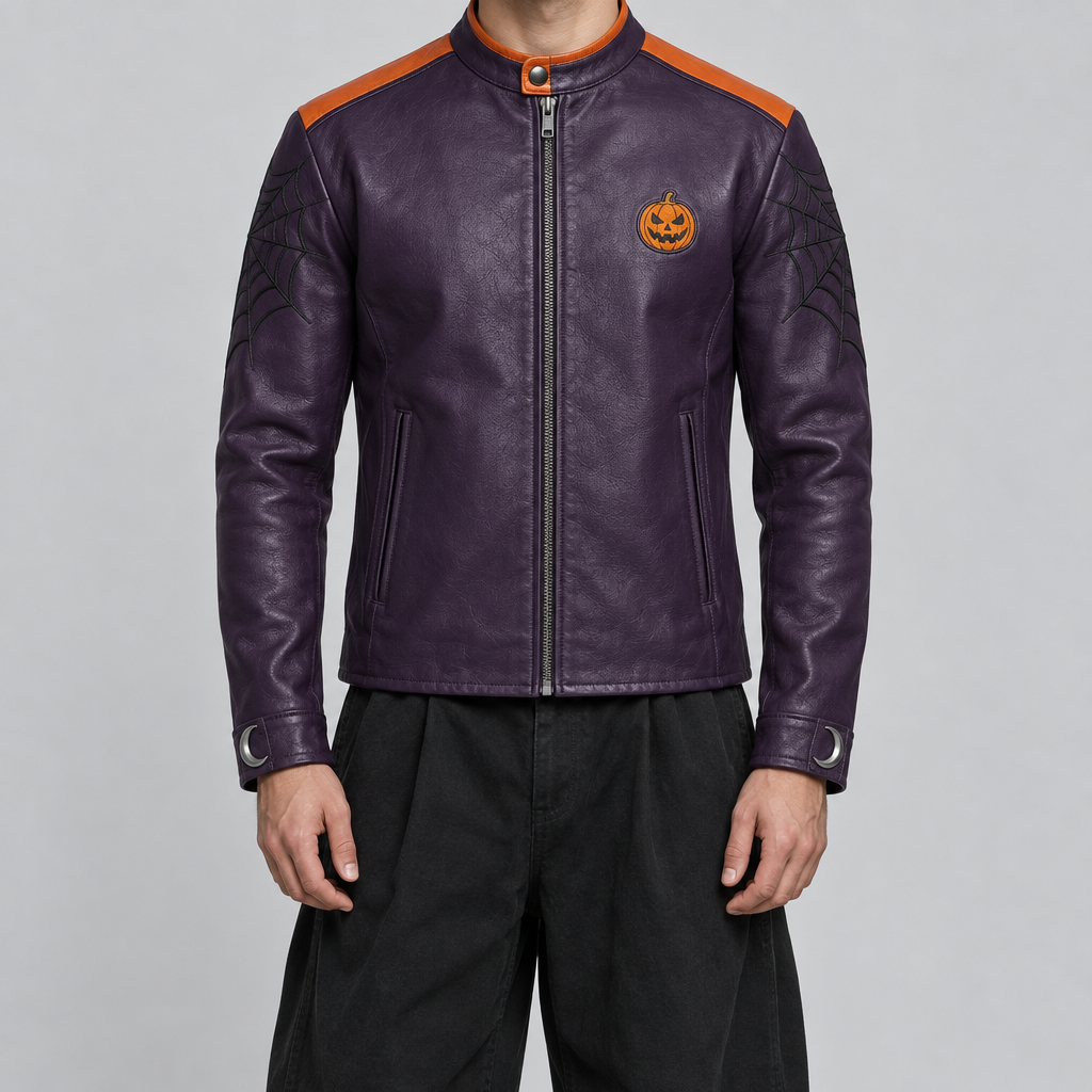 Dark purple jacket concept