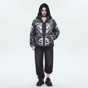 Women’s Halloween Puffer Jacket | Premium Quilted  Jacket for Halloween