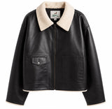 BFL  Women’s Obsidian Sherpa Leather Jacket