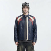 Men’s Game Day Leather Jacket | Premium Genuine Leather Jacket