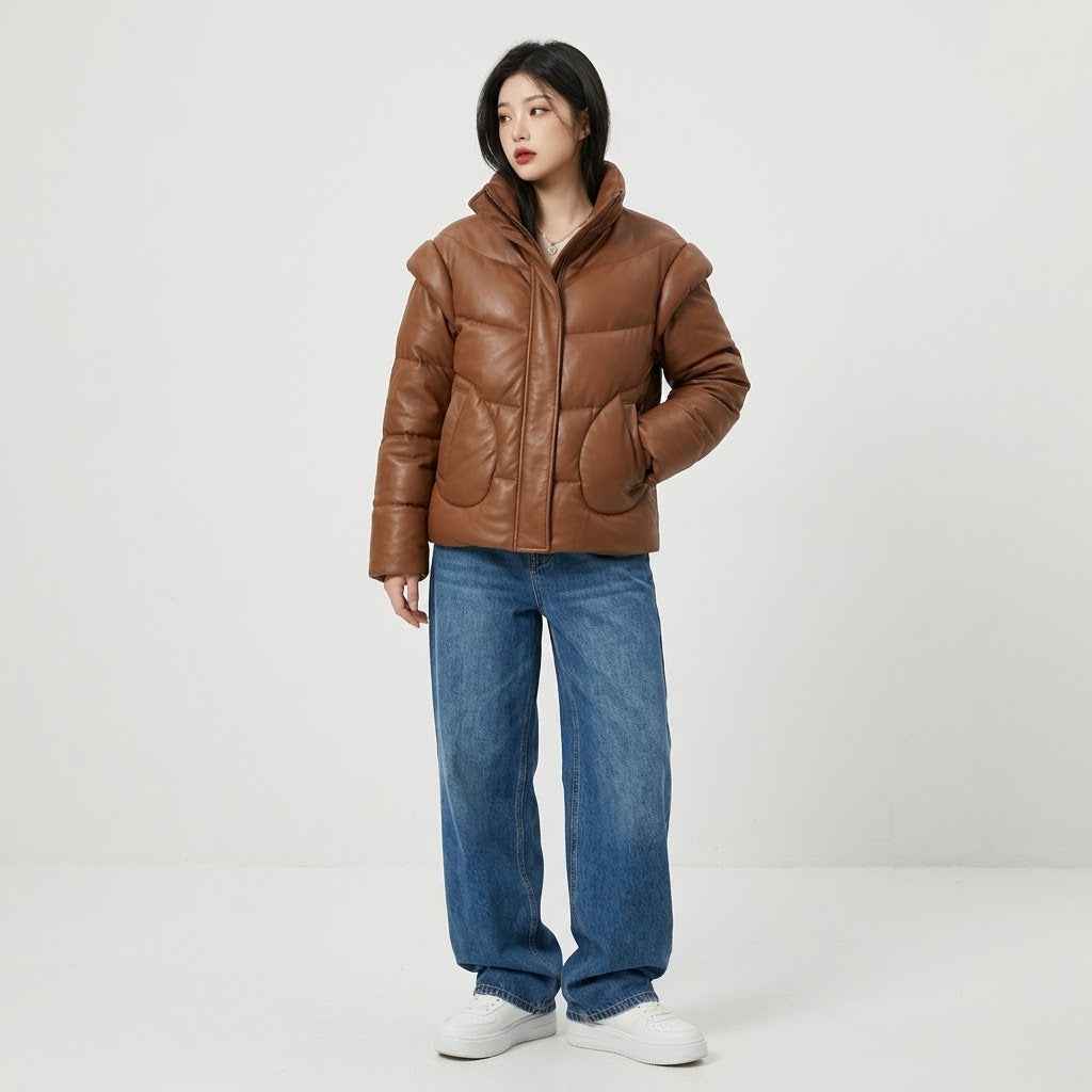 Balloon Cocoon Puffer Jacket | Women’s Stylish Premium Winter Jacket