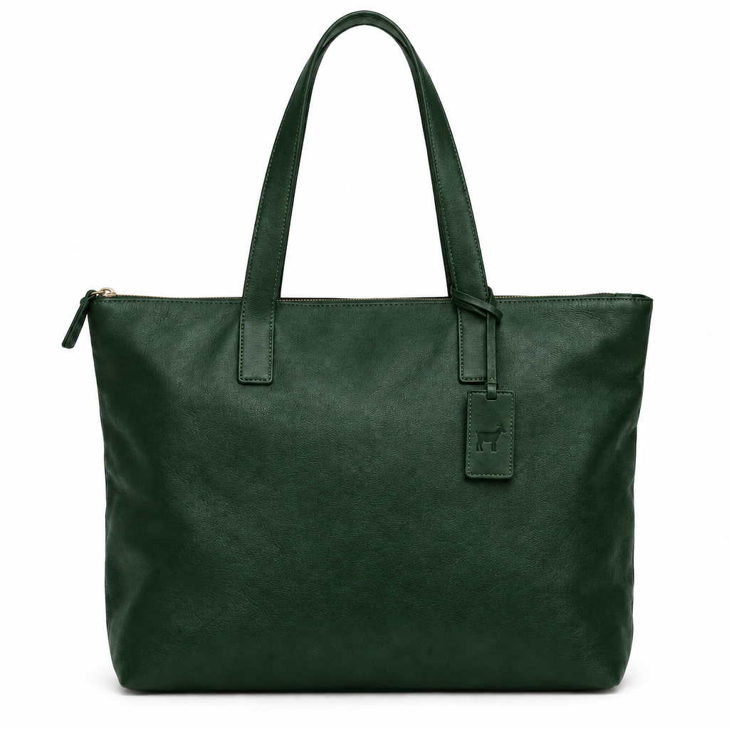 Forest Green tote variation