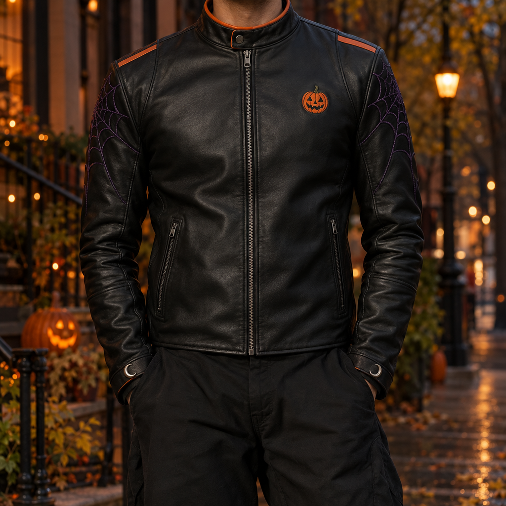 Halloween jacket lifestyle