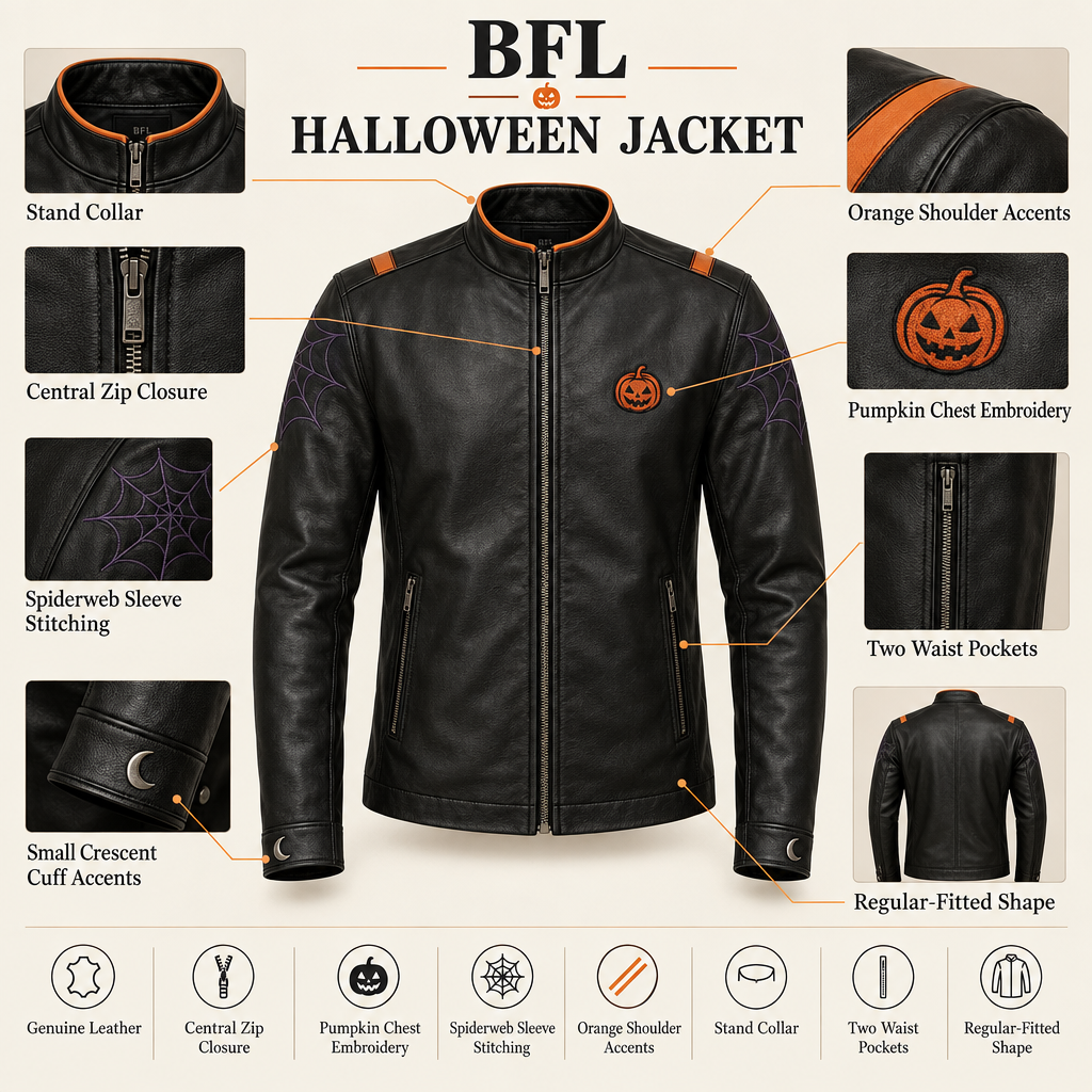 Jacket feature details