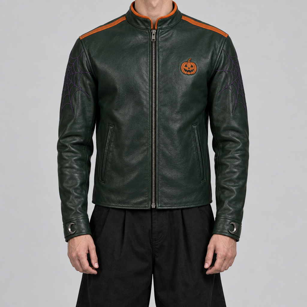 Midnight green jacket concept