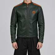 Midnight green jacket concept