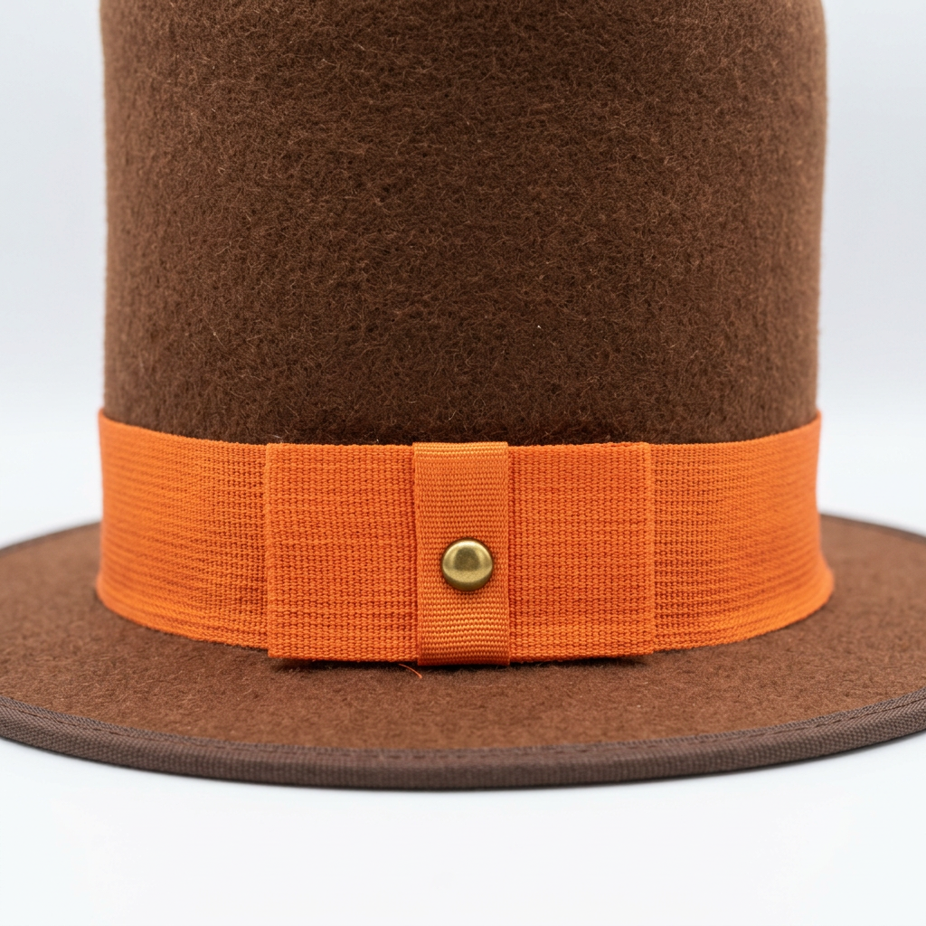 Orange band close-up