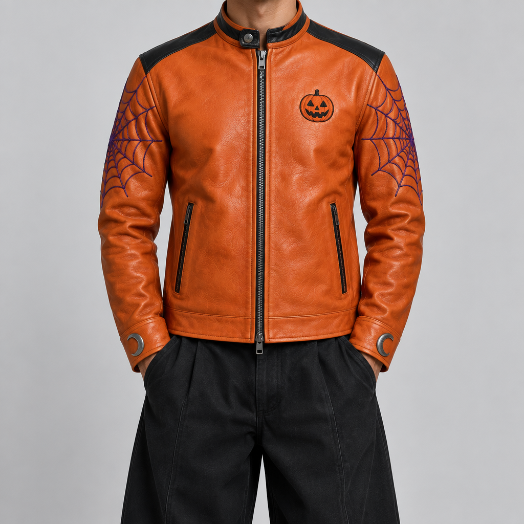 Pumpkin orange jacket concept