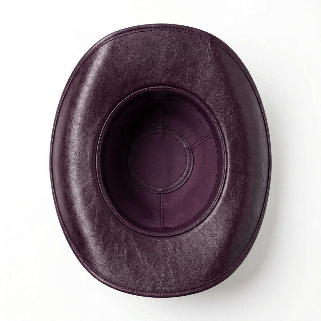 Purple hat, top