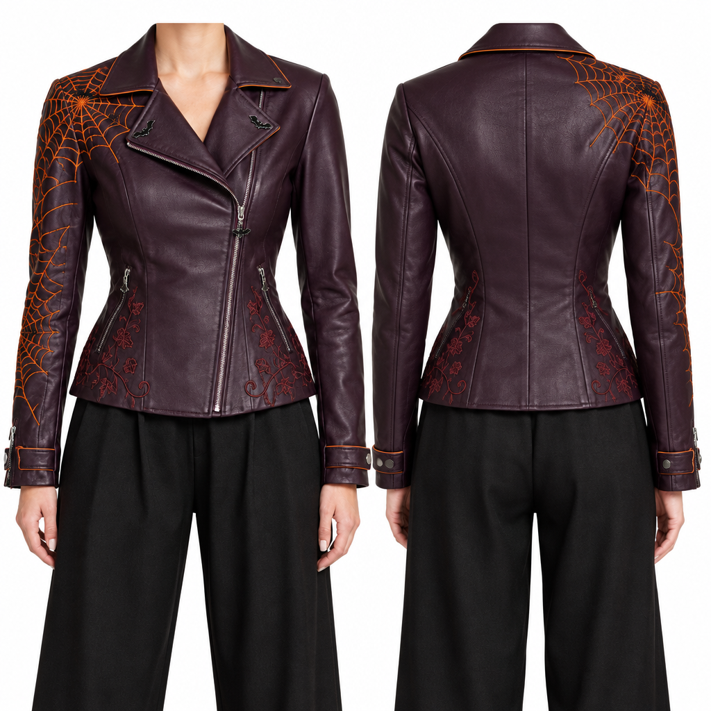 Women’s jacket, back view