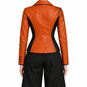 Women’s jacket, back view
